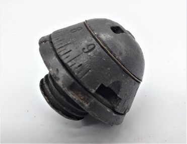 Fuse cap for 18 pounder artillery shell