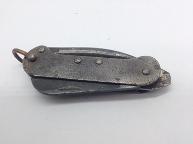 Knife, Clasp, with Marlin Spike and Tin Opener - Carr Fast second pattern, World War Two era