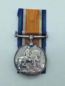 Medal - British War Medal WW1 2246 Pte Clive Terril Rowe 46-BN. AIF, British War Medal WW1