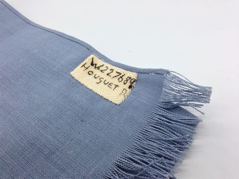 Close up of cotton scarf 