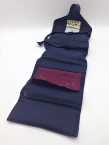 Roll-up cotton holder for sewing items