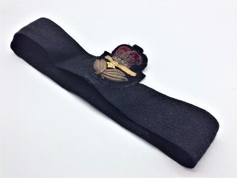 Cotton and velvet hat band