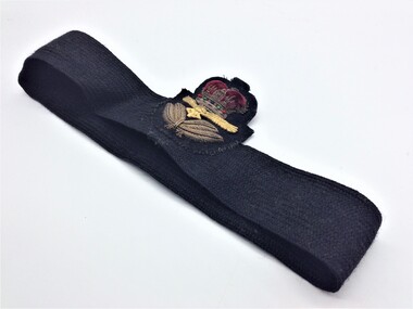 Cotton and velvet hat band