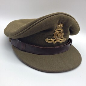 Cap, Peaked, Dress, Royal Australian Artillery, 1951, 1951