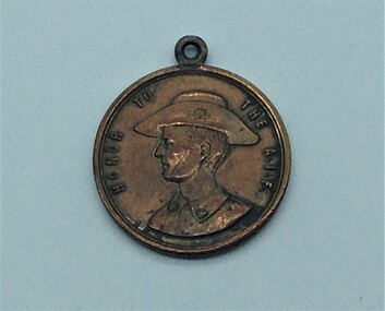Medal - Medallion, ANZAC, Victorian Department of Education 1918
