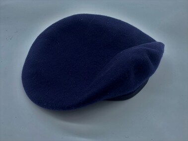 Headwear - Dark Navy Blue Wool Beret