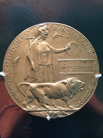 Plaque - WW1 Memorial Plaque