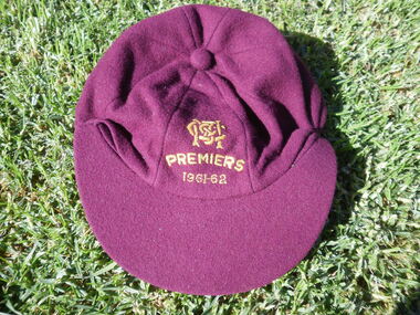 Headwear - Cap, Murrumbeena Cricket Club Premiership Cap Under 16  1961-62
