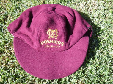Headwear - Cap, Murrumbeena Cricket Club Premiership Cap 1st XI 1966-67