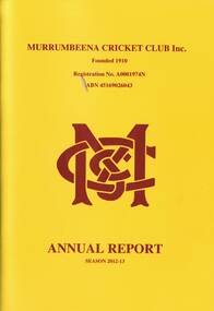 Document - Annual Report, Annual Reports