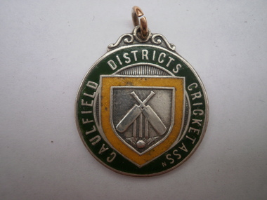 Memorabilia (Item) - Medallion, CDCA life member medallion, 1935