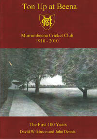 Booklet - Book, History of Murrumbeena Cricket Club, 25/05/2010