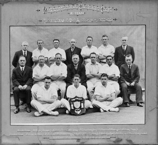 Photograph, 1932-33 A Team Premiership, c. 1933