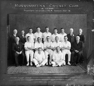Photograph, 1937-38 A Team Premiership, c. 1938