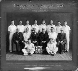 Photograph, 1938-39 D Team Premiership, c. 1939