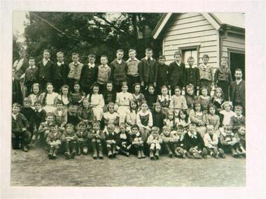 black and white photograph, Pupils of Cowes Sate School no. 1282, 1926, 1926