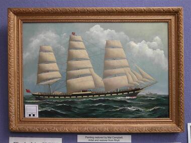 Painting - Painting, framed, The Speke, 1891