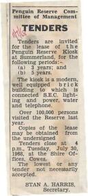 Newspaper Clipping, 11/07/1968
