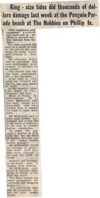 Newspaper Clipping