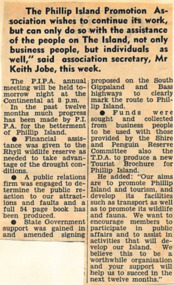 Newspaper Clipping, PIPA AGM, November, 1968