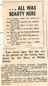 Newspaper Clipping