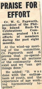 Newspaper Clipping