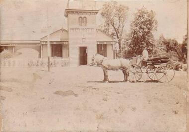 Photograph, Pier Hotel, San Remo, 1900