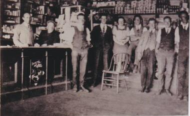 Photograph, Robb's store, Cowes, 1920