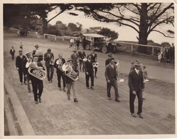 Postcard, Phillip Island Band, 11/11/1930