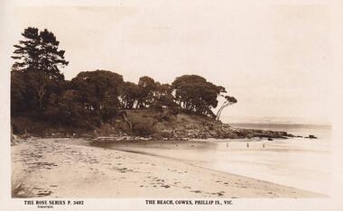 Photograph, Cowes Beach, Phillip Island, c 1926