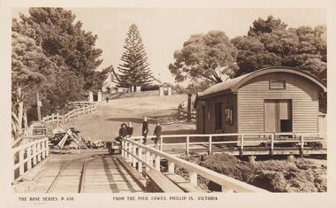 Photograph, Cowes Pier, Phillip Island, c 1926