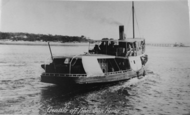 Photograph, Genista off from San Remo