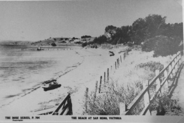 Photograph, The Beach at San Remo