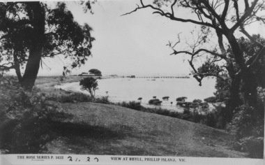 Photograph, View at Rhyll. Phillip Island