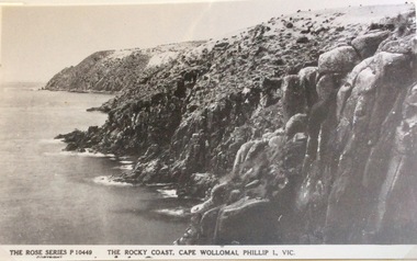 Photograph, Rocky coast, Cape Woolamai