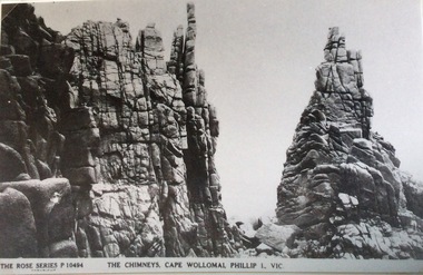 Photograph, The Chimneys, Cape Woolamai