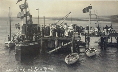 Photograph, Landing at San Remo
