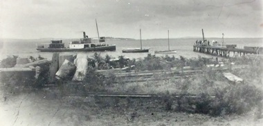 Photograph, Genista approaching Rhyll c 1915, 1915?