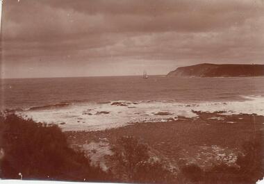 Photograph, Cape Woolamai from San Remo