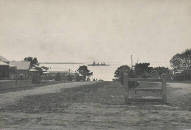 Photograph, HMAS Australia in Westernport