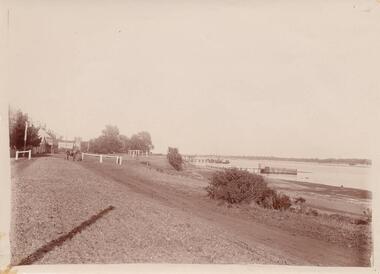 Photograph, San Remo beach road