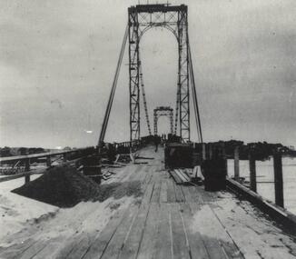 Photograph, Suspension Bridge, 1939 - 40