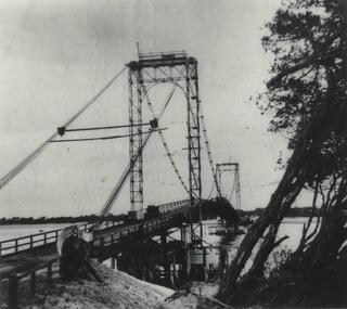 Photograph, Suspension Bridge, 1939-40