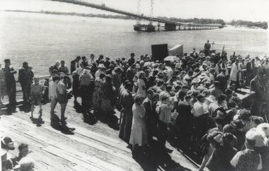 Photograph, Suspension Bridge, 1940