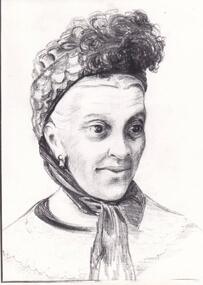 Drawing, Anderson Family, 1888