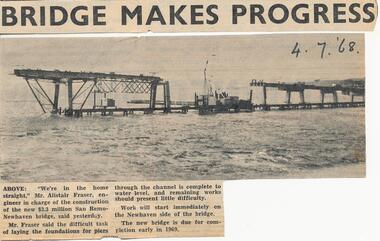 Newspaper clippings, 04/07/1967