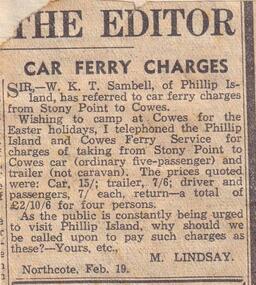 Newspaper clippings