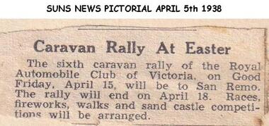 Newspaper clippings, 05/04/1938