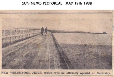 Newspaper clippings, 12/05/1938