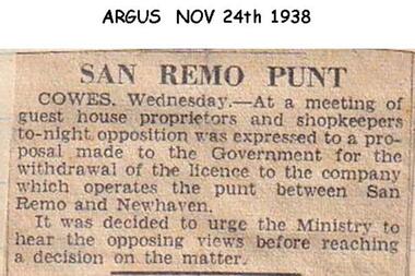 Newspaper clippings, 24/11/1938